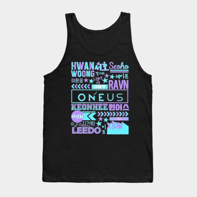 Oneus Collage Tank Top by lovelyday